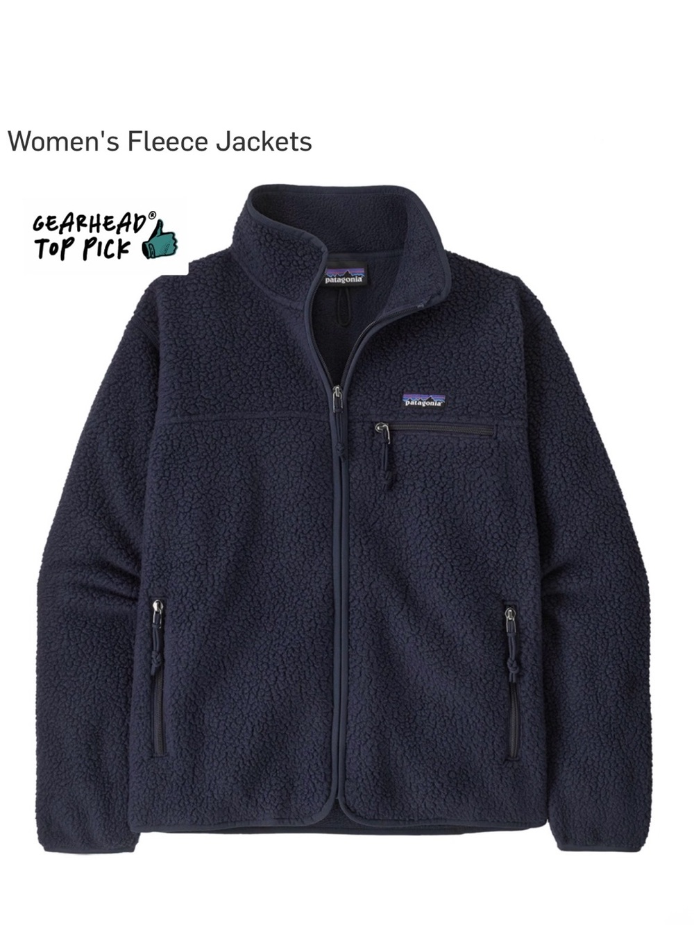 Patagonia Retro Pile Fleece Jacket - Women's | Sunken Blue | M